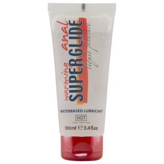 HOT - ANAL SUPERGLIDE WARMING LIQUID PLEASURE WATERBASED LUBRICANT 100 ML - D-245269 - Teknashop Ltd
