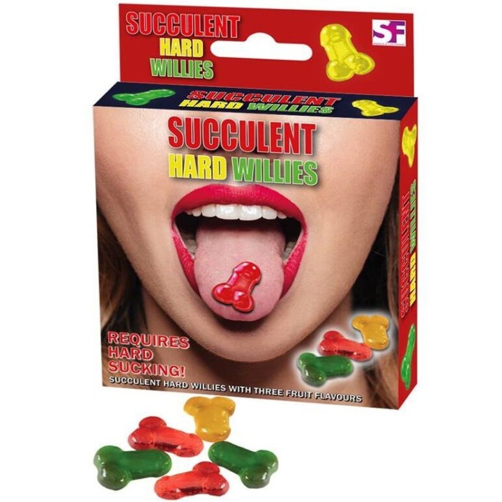 SPENCER & FLEETWOOD - HARD PENIS CANDY THREE FLAVORS - D-229934 - Teknashop Ltd