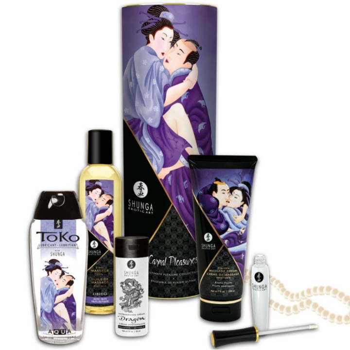 SHUNGA - CARNAL PLEASURES COLLECTION KIT - D-211505 - Teknashop Ltd