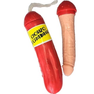 DIABLO PICANTE - SPICY CANTIPALO CHORIZO DILDO - D-241793 - Teknashop Ltd