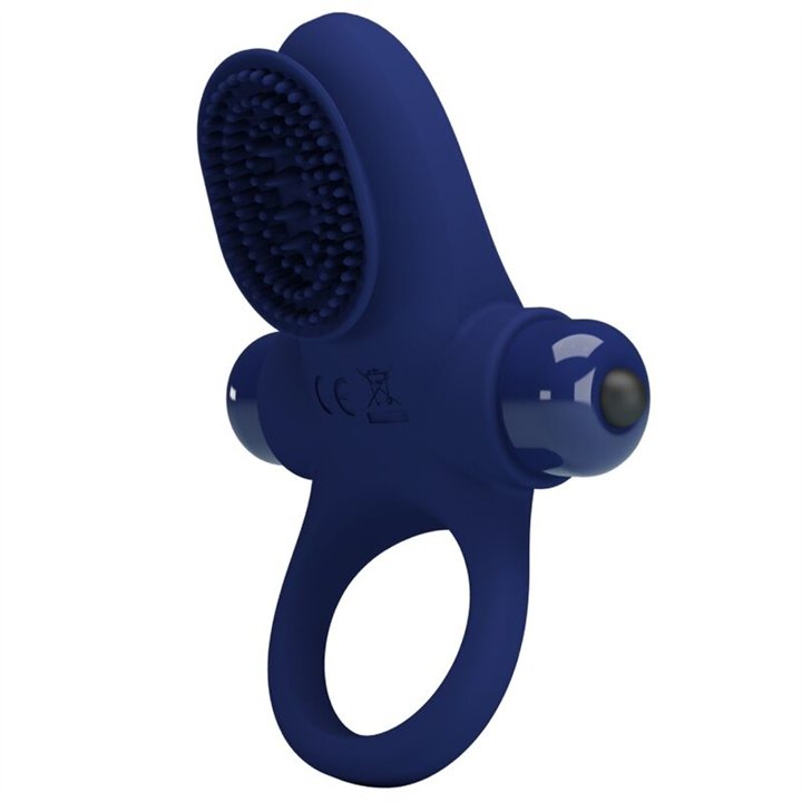PRETTY LOVE - PALLE RING WITH VIBRATION BLUE - D-239930 - Teknashop Ltd