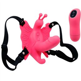 BAILE - ULTRA PASSIONATE REMOTE CONTROL BUTTERFLY HARNESS - D-211785 - Teknashop Ltd