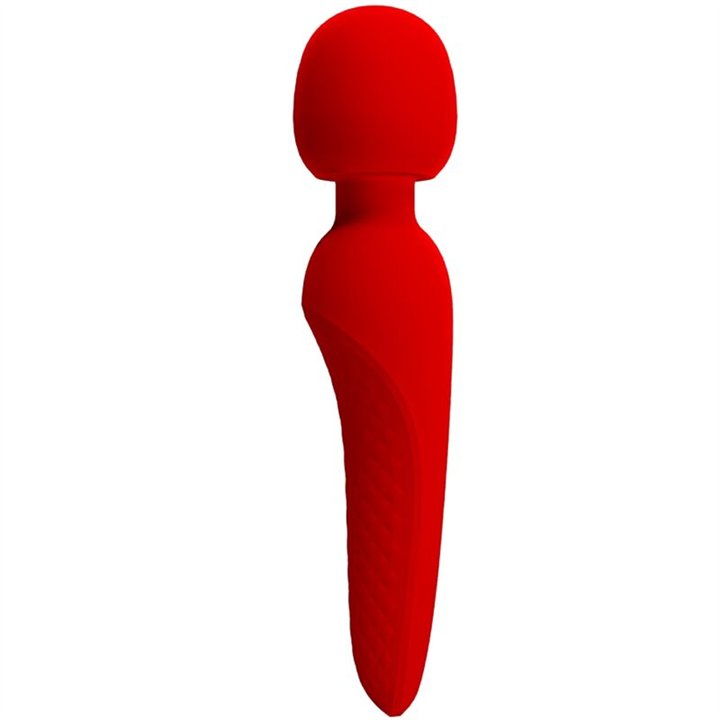 PRETTY LOVE - MEREDITH MASSAGER 12 VIBRATION MODES RED - D-238708 - Teknashop Ltd