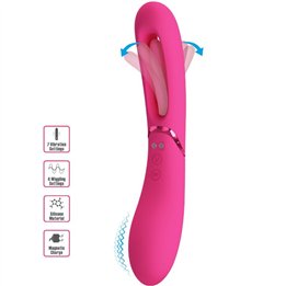 ROMANCE - LEXIE G-SPOT VIBRATOR 7 VIBRATIONS PINK - D-241900 - Teknashop Ltd