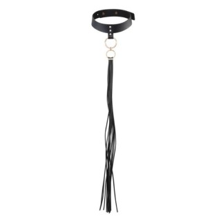 BIJOUX INDISCRETS - MAZE TASSEL CHOKER BLACK - D-211040 - Teknashop Ltd