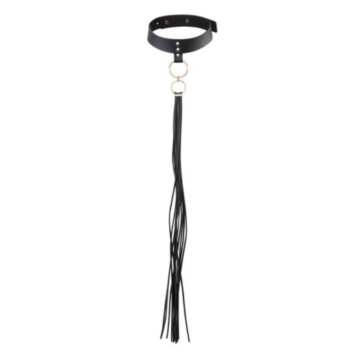 BIJOUX INDISCRETS - MAZE TASSEL CHOKER BLACK - D-211040 - Teknashop Ltd