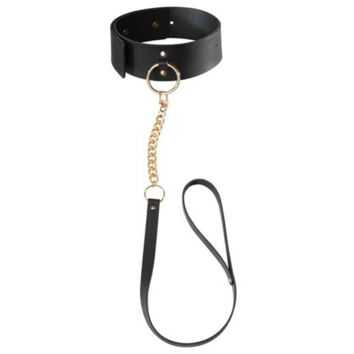 BIJOUX INDISCRETS - MAZE BLACK NECKLACE WITH STRAP - D-211046 - Teknashop Ltd