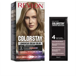 Revlon, Color Stay, Permanent Hair Dye, 8.13 Medium Beige Blonde, 165 ml - Teknashop Ltd