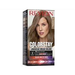 Revlon, Color Stay, Permanent Hair Dye, 7.1 Dark Ash Blonde, 165 ml - Teknashop Ltd
