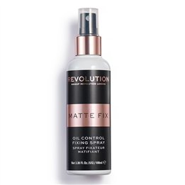 Makeup Revolution, Oil Control, Mattifying, Makeup Fixer Spray, 100 ml - Teknashop Ltd