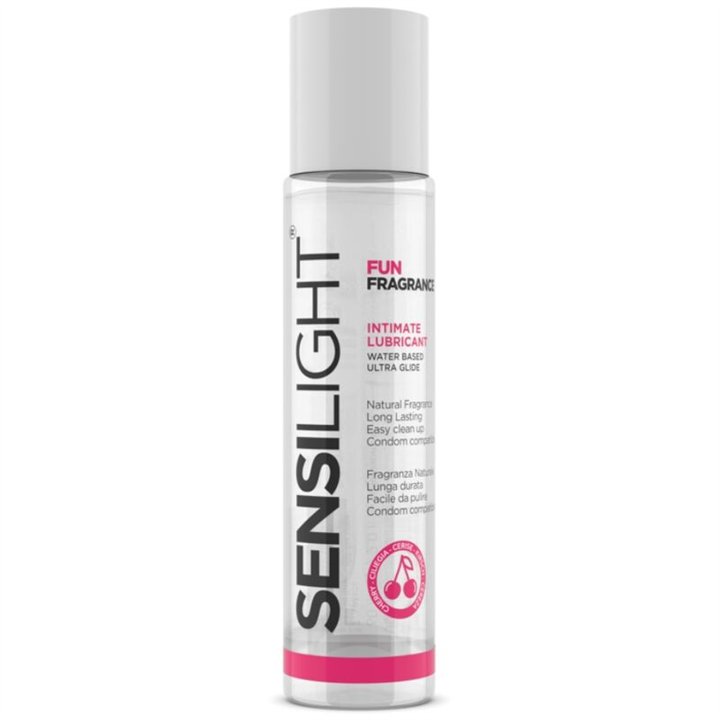 INTIMATELINE - SENSILIGHT WATER BASED LUBRICANT CHERRY 60 ML - D-230890 - Teknashop Ltd