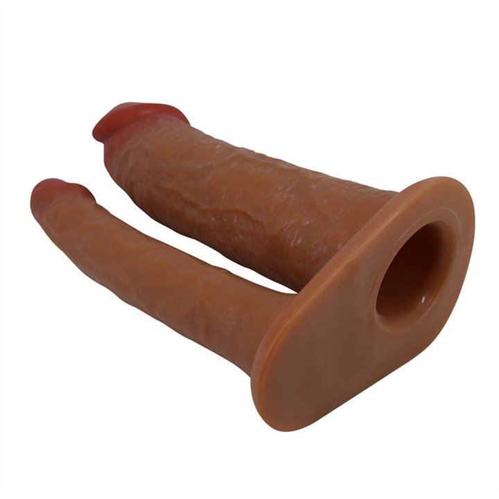 Yairon Extended Double Penis Sleeve - BI-026286 - Teknashop Ltd