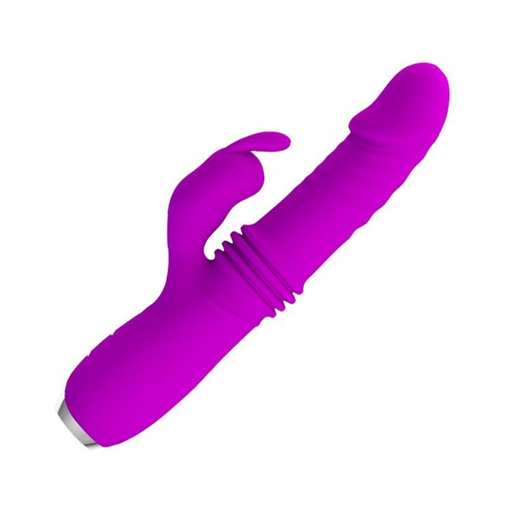 Dorothy Thrusting Vibrator USB Purple - BI-014713 - Teknashop Ltd