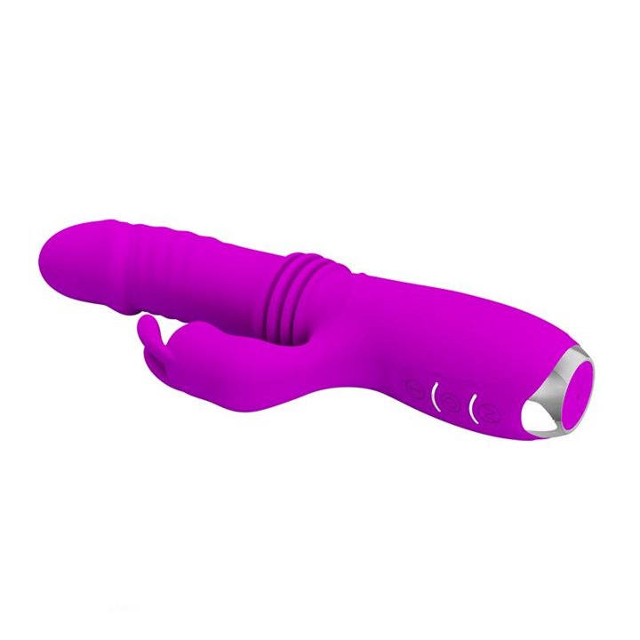 Dorothy Thrusting Vibrator USB Purple - BI-014713 - Teknashop Ltd