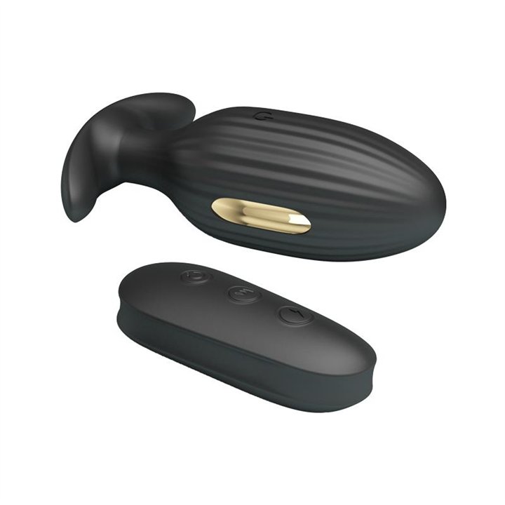 Royal Pleasure Butt Plug with Electro Stimulation USB - BI-040083W - Teknashop Ltd