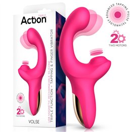 Volse Triple function Vibe with Finger and Pulsation Tapping - AC-252 - Teknashop Ltd