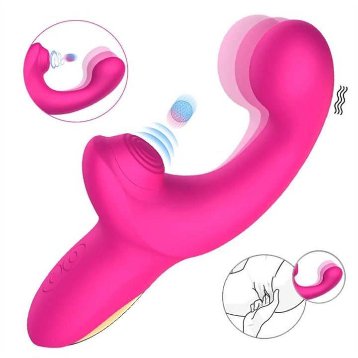 Volse Triple function Vibe with Finger and Pulsation Tapping - AC-252 - Teknashop Ltd
