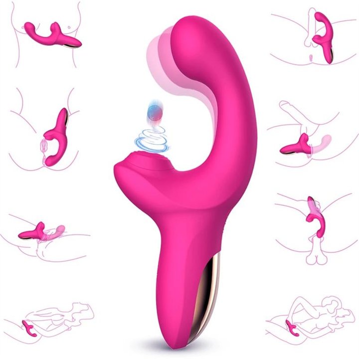 Volse Triple function Vibe with Finger and Pulsation Tapping - AC-252 - Teknashop Ltd