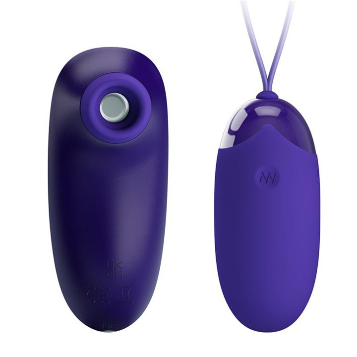 Clitoris Sucker and Egg Vibrator - BI-014901WL - Teknashop Ltd