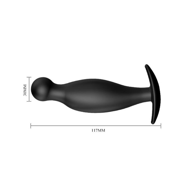 Pretty Love Butt Plug Anal Black - BI-040036N - Teknashop Ltd