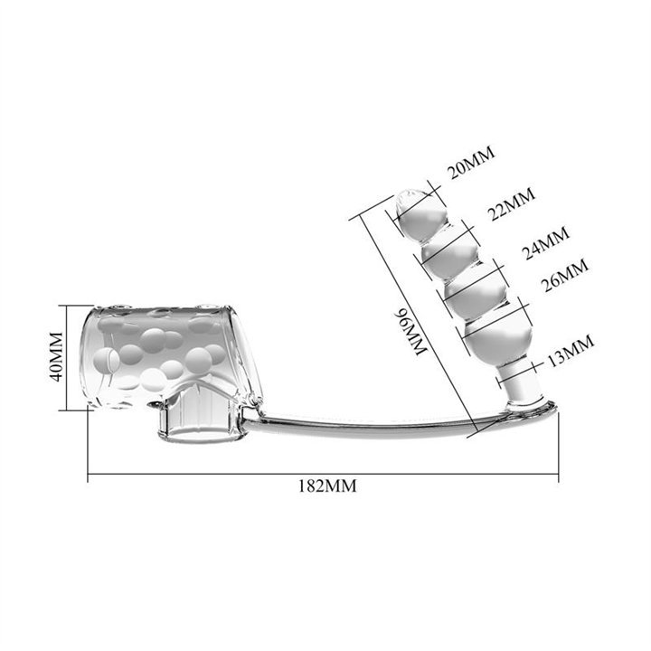 Anal Plug with Penis Sleeve - BI-026277M - Teknashop Ltd