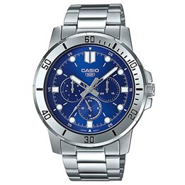 CASIO COLLECTION Mod. DIVER MULTIFUCTION - BLUE - WW.MTP-VD300D-2EUDF - Teknashop Ltd