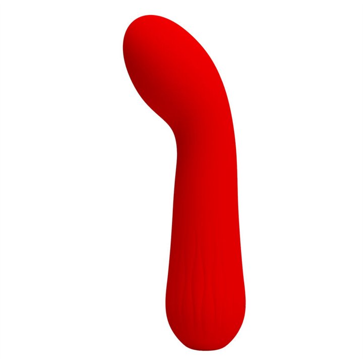 PRETTY LOVE - FAUN RECHARGEABLE VIBRATOR RED - D-238717 - Teknashop Ltd