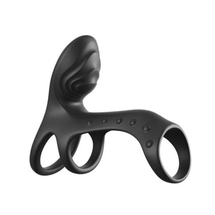FANTASY C-RINGZ - ULTIMATE COUPLES CAGE PRO VIBRATING COCK RING 19.5 CM - D-246208 - Teknashop Ltd