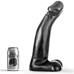 ALL BLACK - REALISTIC BLACK FISTING DILDO 29 CM - D-199141 - Teknashop Ltd