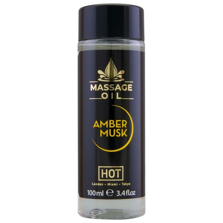 HOT - MASSAGE OIL AMBER & MUSK 100 ML - D-245299 - Teknashop Ltd