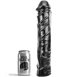 ALL BLACK - GIANT SOFT FISTING DILDO 32 CM - D-195375 - Teknashop Ltd