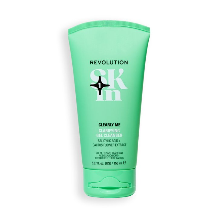 Revolution Skincare, Clearly Me, 2% Salicylic Acid, Removes impurities, Cleansing Gel, For Face, 150 ml - Teknashop Ltd