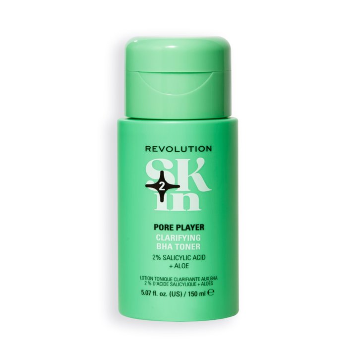 Revolution Skincare, Pore Player, 2% Salicylic Acid, Clarifying, Tonic Lotion, For Face, 150 ml - Teknashop Ltd