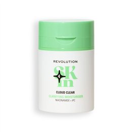 Revolution Skincare, Cloud Clear, Niacinamide & IPC, Clarifying, Gel Cream, 50 ml - Teknashop Ltd