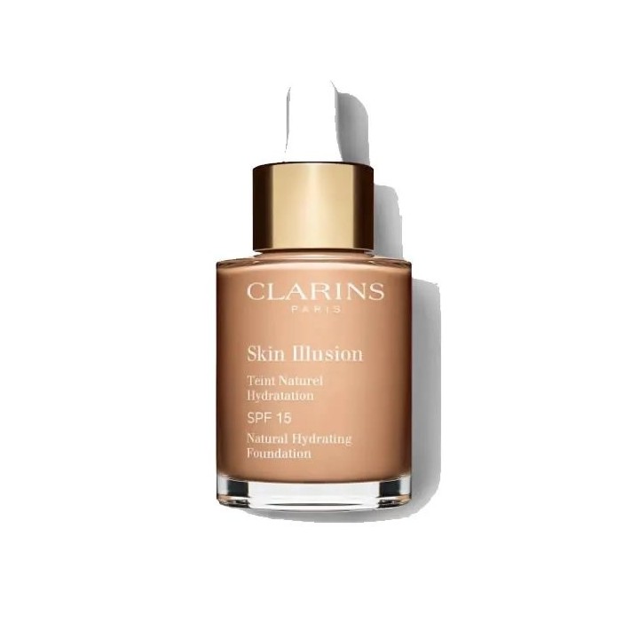 Clarins Skin Illusion Natural Hydrating Foundation Spf15 108 Sand 30ml - unisex - Teknashop Ltd