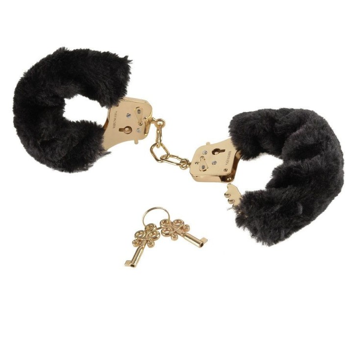 FETISH FANTASY GOLD - DELUXE FURRY CUFFS - PD3996-27 - Teknashop Ltd