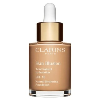 Clarins Skin Illusion Natural Hydrating Foundation Spf15 110 Honey 30ml - unisex - Teknashop Ltd
