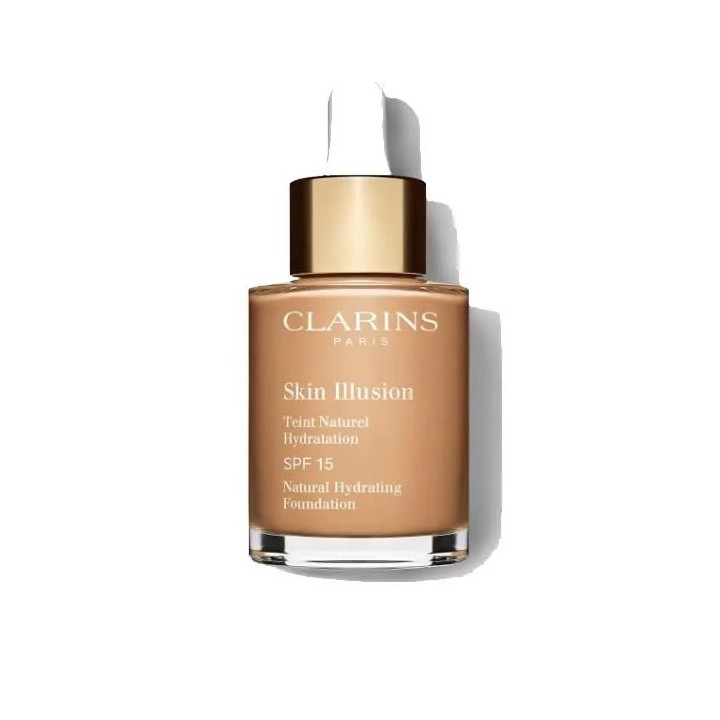 Clarins Skin Illusion Natural Hydrating Foundation Spf15 111 Auburn 30ml - unisex - Teknashop Ltd