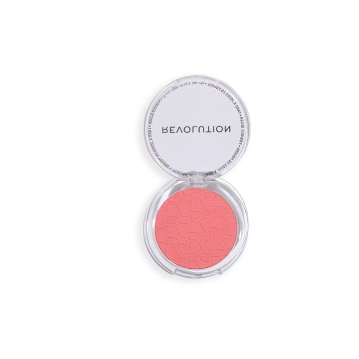 Makeup Revolution, Blush Reloaded Pink Lady, Matte, Blush Compact Powder, Pink Lady, 5.5 g - Teknashop Ltd