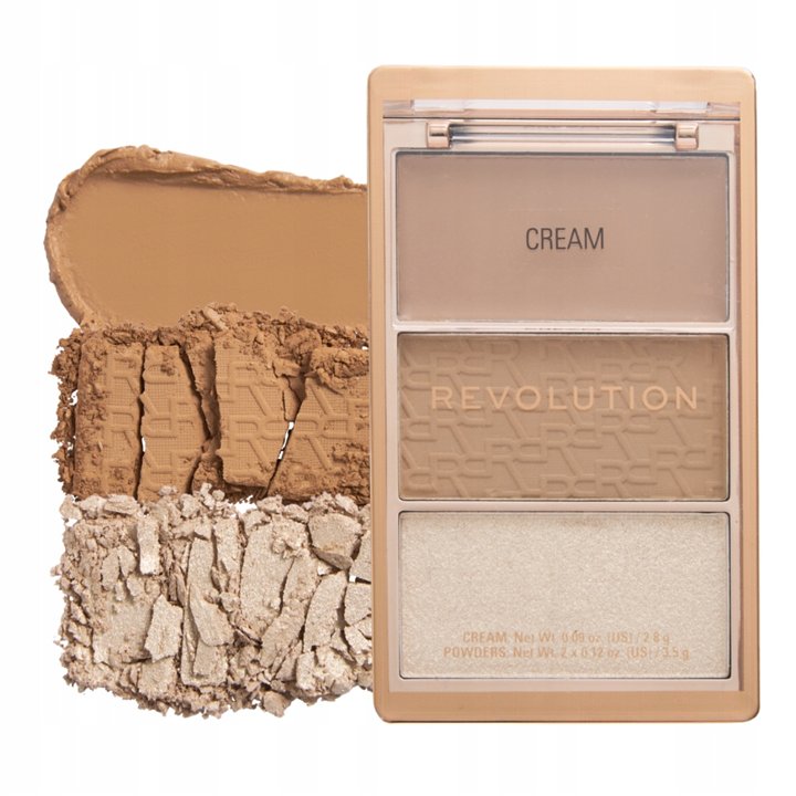 Makeup Revolution, Bronze Icon, Cream Bronzer, Divine Fair, 2.8 g - Teknashop Ltd