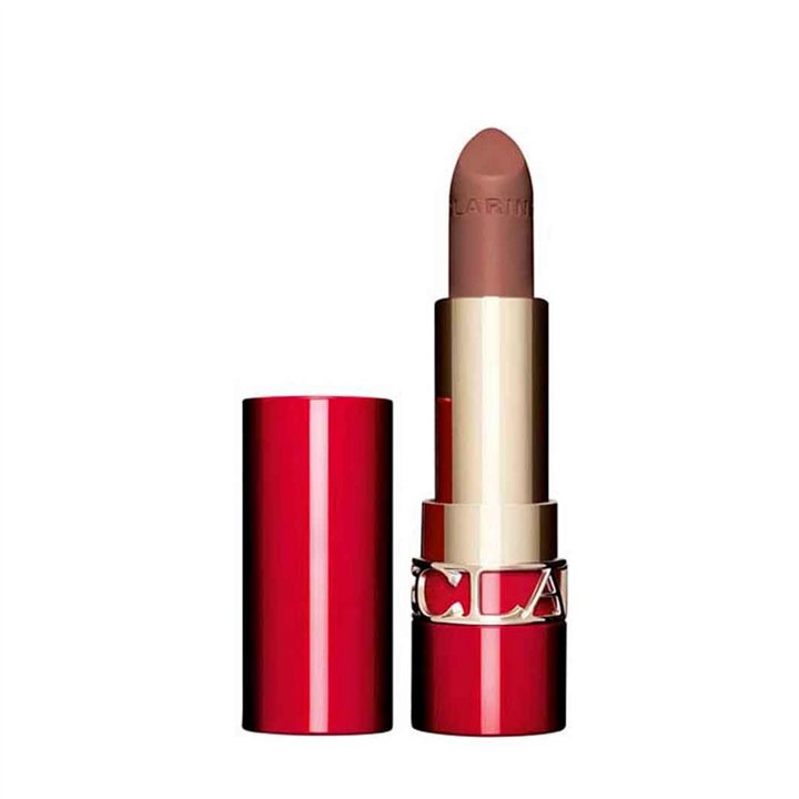 Clarins, Joli Rouge, Velvet, Cream Lipstick, 758V, Sandy Pink, 3.5 g - Teknashop Ltd