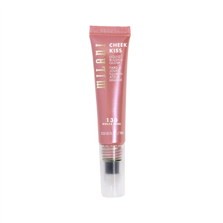 Milani, Cheek Kiss Blush + Glow, Illuminating, Liquid Blush, 130, Dolce Pink, 10 ml - Teknashop Ltd