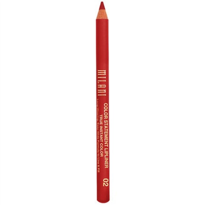 Milani, Color Statement, Lip Liner, 02, True Red, 1.14 g - Teknashop Ltd