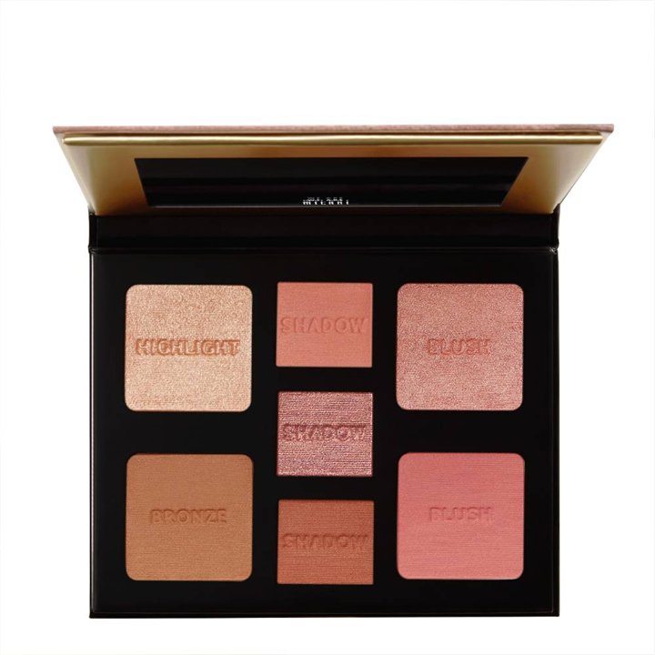 Milani, All Inclusive, Face Palette, 110, Light-Medium, 7 Shades, 11 g - Teknashop Ltd