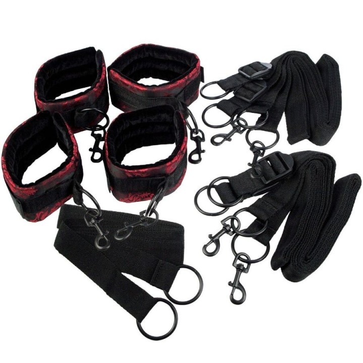 CALEXOTICS - SCANDAL BED TIES SET - D-243659 - Teknashop Ltd
