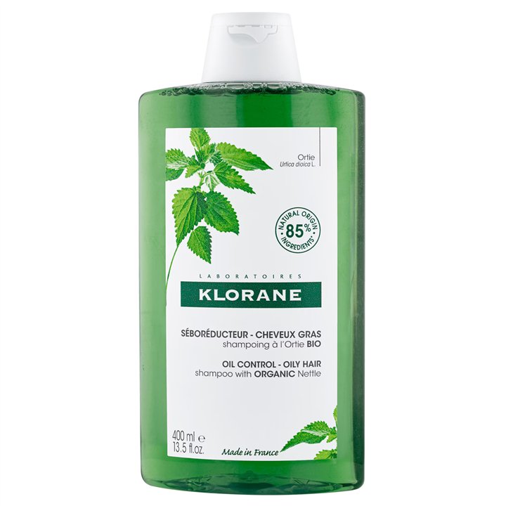 Klorane, Nettle, Hair Shampoo, Oil Control, 400 ml - Teknashop Ltd