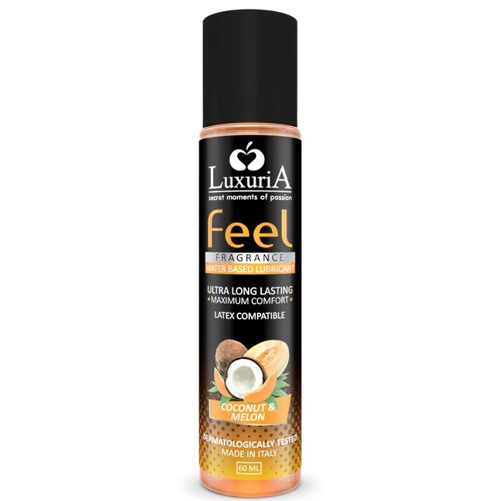 INTIMATELINE - LUXURIA FEEL COCONUT AND MELON WATER BASED LUBRICANT 60 ML - D-224122 - Teknashop Ltd