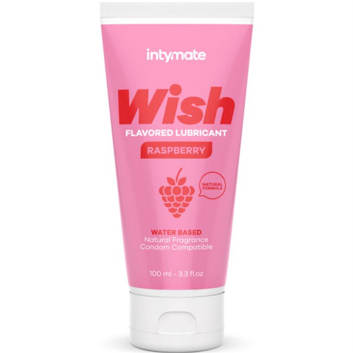 INTIMATELINE INTYMATE - WISH RASPBERRY FLAVORED LUBRICANT 100 ML - D-236875 - Teknashop Ltd