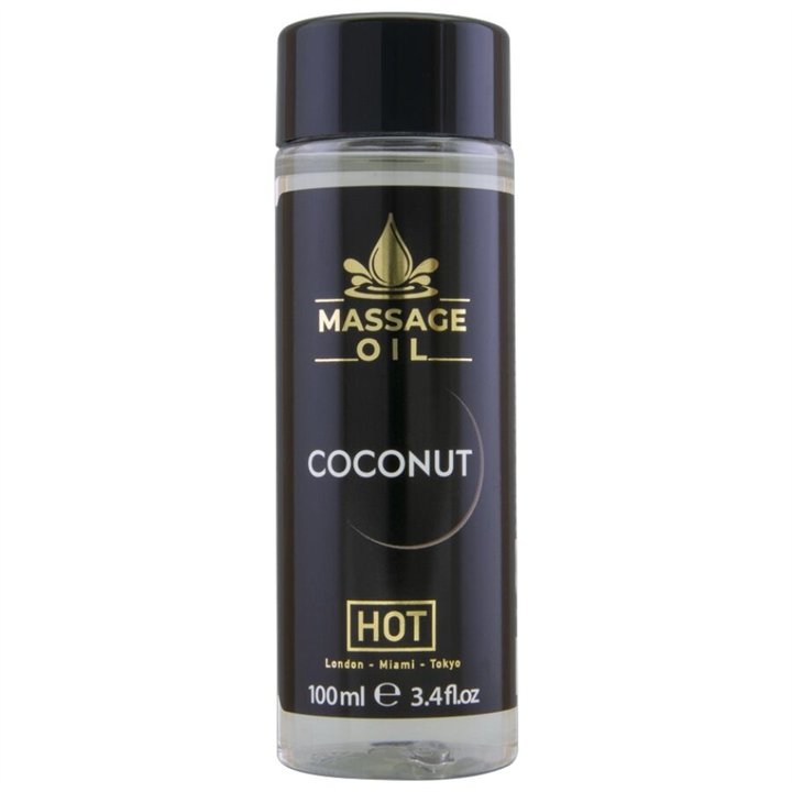 HOT - MASSAGE OIL COCONUT 100 ML - D-245302 - Teknashop Ltd