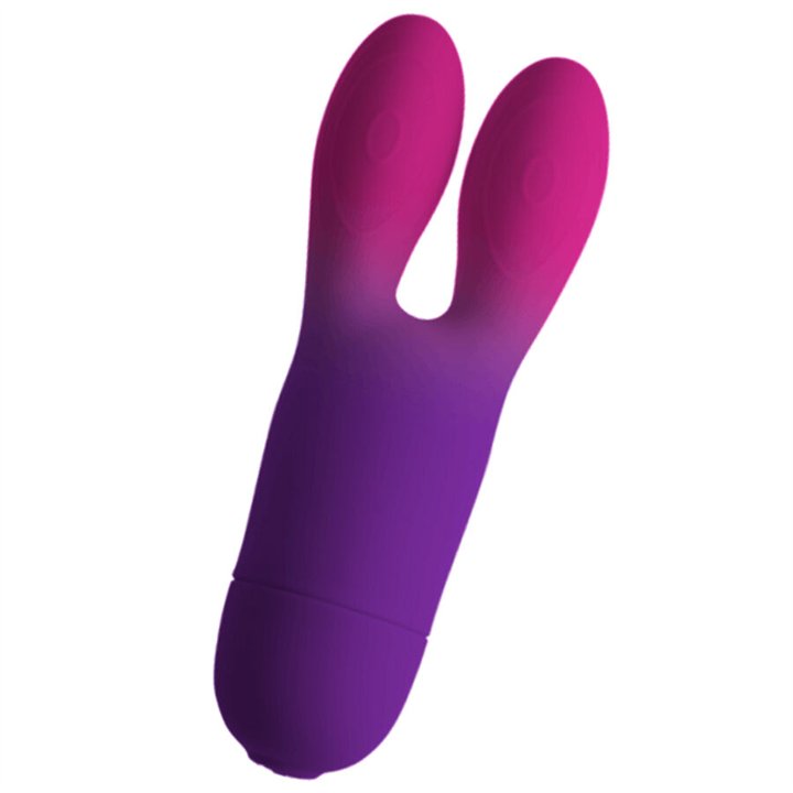 ROCKS- OFF - GLO-GIRL BUNNY PURPLE FLEXIBLE VIBRATOR - D-244037 - Teknashop Ltd